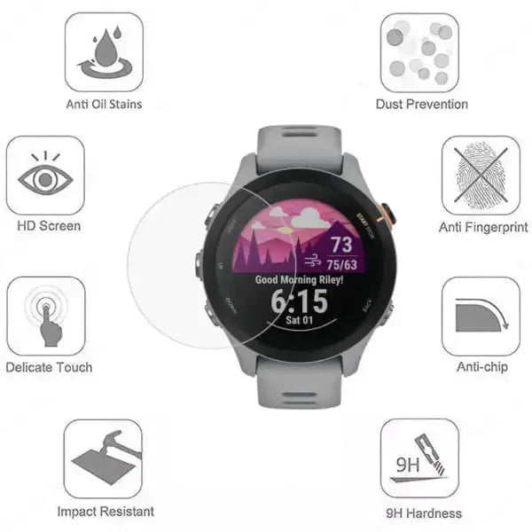 Screen Protectors for Garmin Forerunner 255S Watch (Pack of 5) – view 3