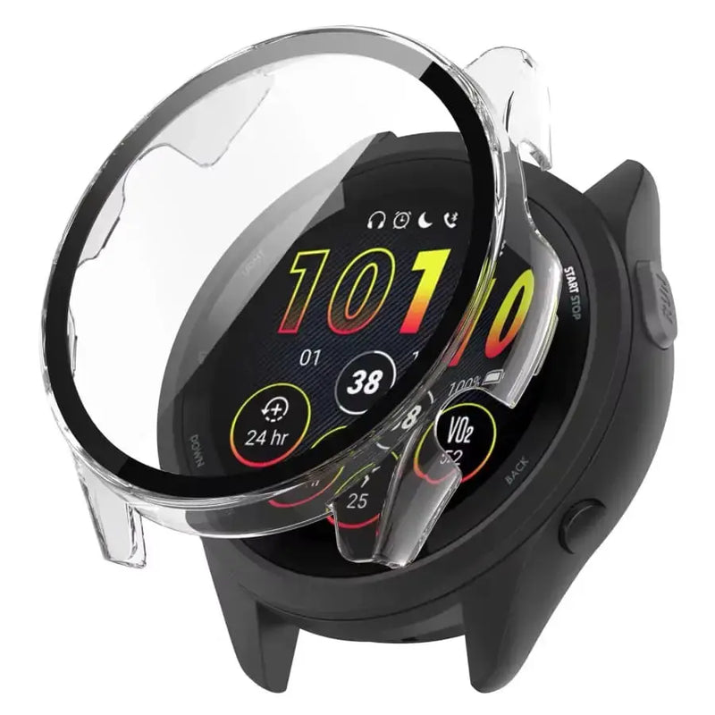 Habicare Watch case Protective Case for Garmin Forerunner 265 (Clear) Protective Case for Garmin Forerunner 265 (Clear)