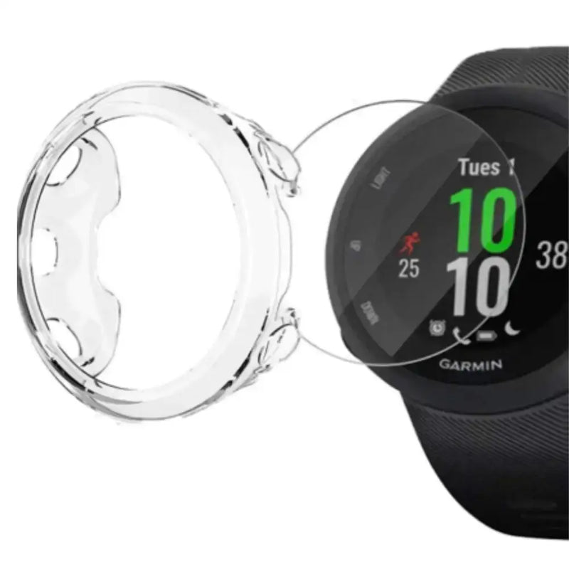Protective Case for Garmin Forerunner 45 Watch (42mm) (Clear)