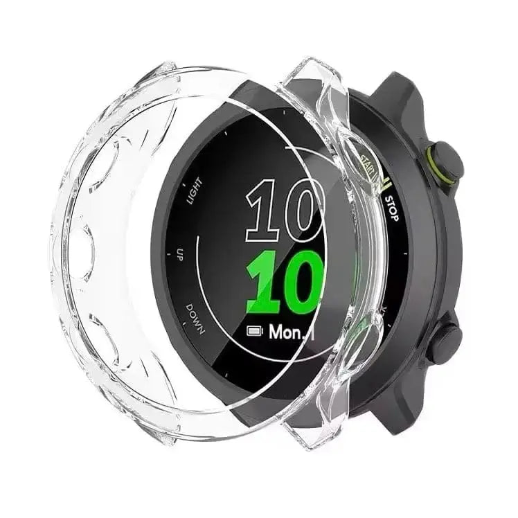 Habicare Watch case Protective Case for Garmin Forerunner 55 (Clear) Protective Case for Garmin Forerunner 55 (Clear)