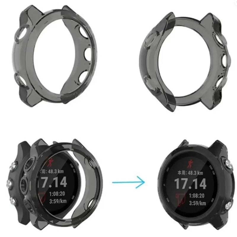 Protective Case for Garmin Forerunner 645 Series (Clear)