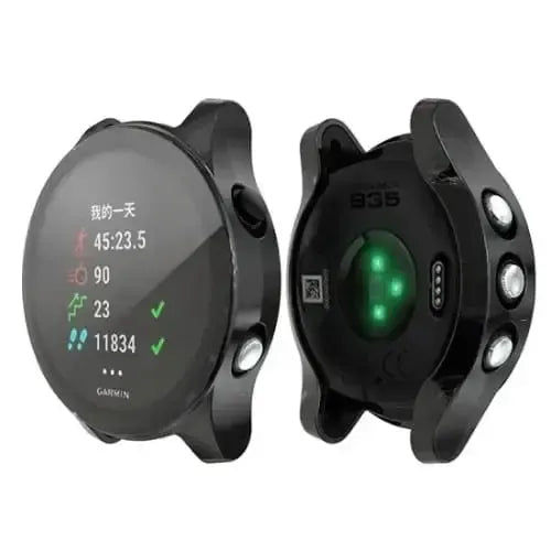Habicare Watch case Protective Case for Garmin Forerunner 945 (Black) Protective Case for Garmin Forerunner 945 (Black)
