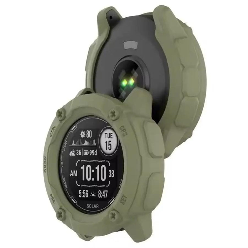 Protective Case for Garmin Instinct 2X Solar Series (Green) – view 1