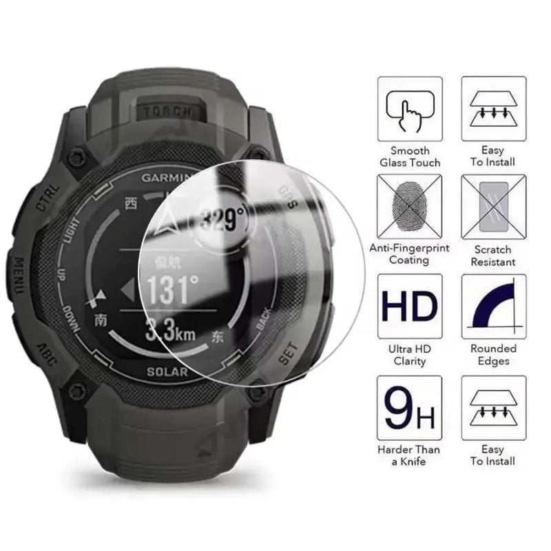 Screen Protector for Garmin Instinct 2X Solar Series (Pack of 5) – view 2