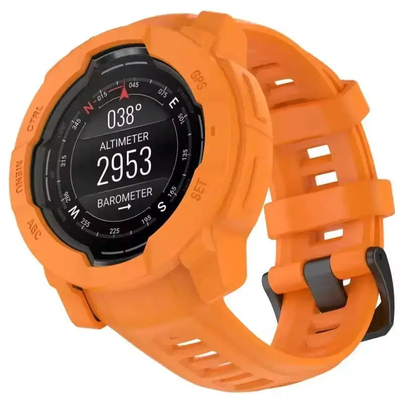 Protective Case for Garmin Instinct E (45mm) (Orange) – view 3