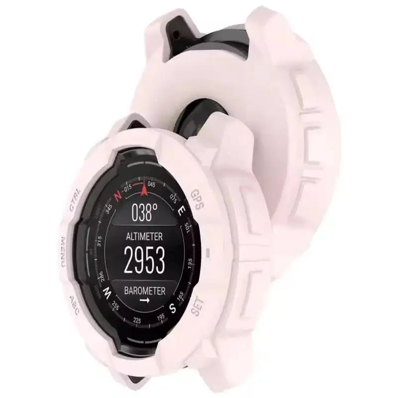 Habicare Watch case Protective Case for Garmin Instinct E (45mm) (Pink) Protective Case for Garmin Instinct E (45mm) (Pink)