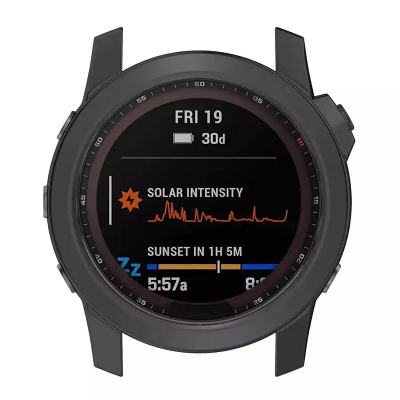 Habicare Watch case Protective Case for Garmin quatix 5 (Black) Protective Case for Garmin quatix 5 (Black)