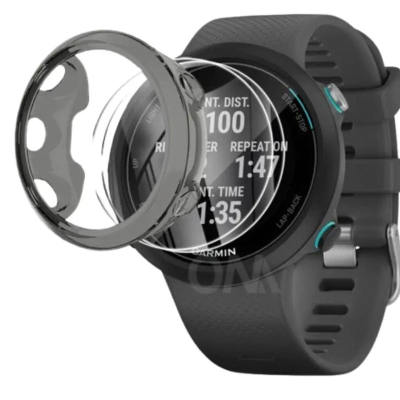 That Watch Shop Watch case Protective Case for Garmin Swim (Black) Protective Case for Garmin Swim (Black)