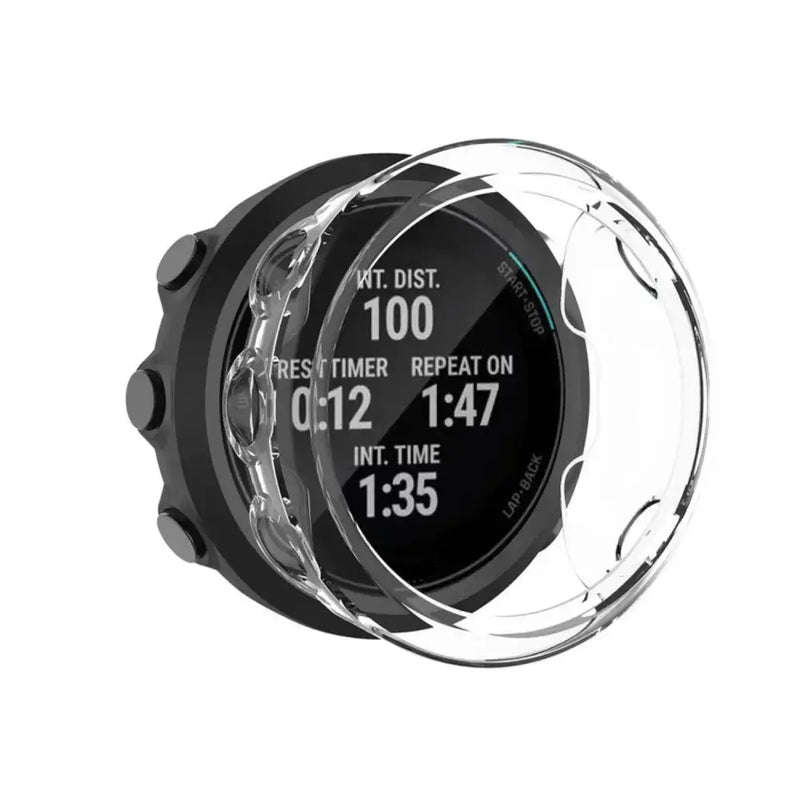 Habicare Watch case Protective Case for Garmin Swim (Clear) Protective Case for Garmin Swim (Clear)