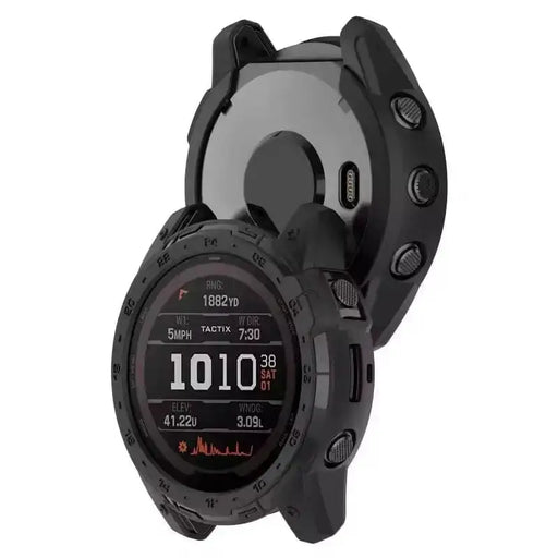 Habicare Watch case Protective Case for Garmin Tactix 7 (Black) Protective Case for Garmin Tactix 7 (Black)