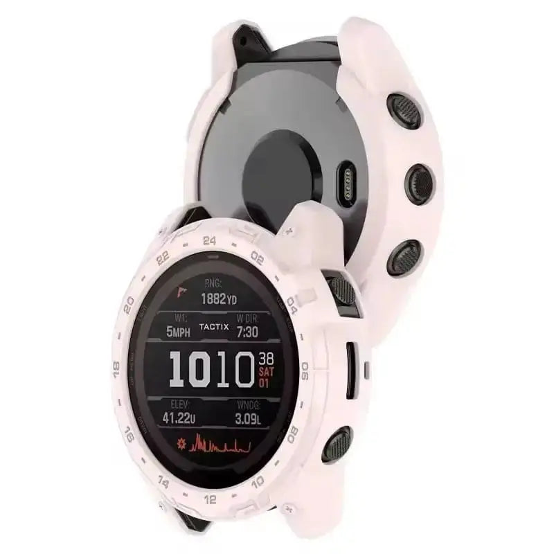 Habicare Watch case Protective Case for Garmin Tactix 7 (Light Pink) Protective Case for Garmin Tactix 7 (Light Pink)