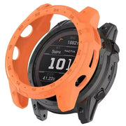 Habicare Watch case Protective Case for Garmin Tactix 7 (Orange) Protective Case for Garmin Tactix 7 (Orange)