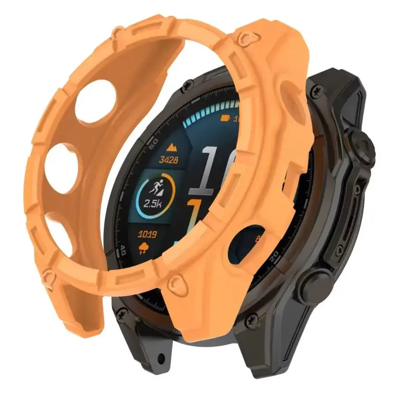Habicare Watch case Protective Case for Garmin Tactix 8 (47mm) (Orange) Protective Case for Garmin Tactix 8 (47mm) (Orange)