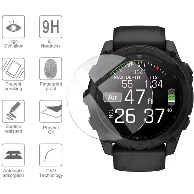 Screen Protector for Garmin Tactix 8 (51mm) (Pack of 5) – view 2