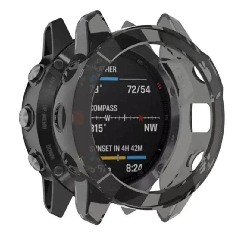 Habicare Watch case Protective Case for Garmin Tactix Delta (Clear) Protective Case for Garmin Tactix Delta (Clear)