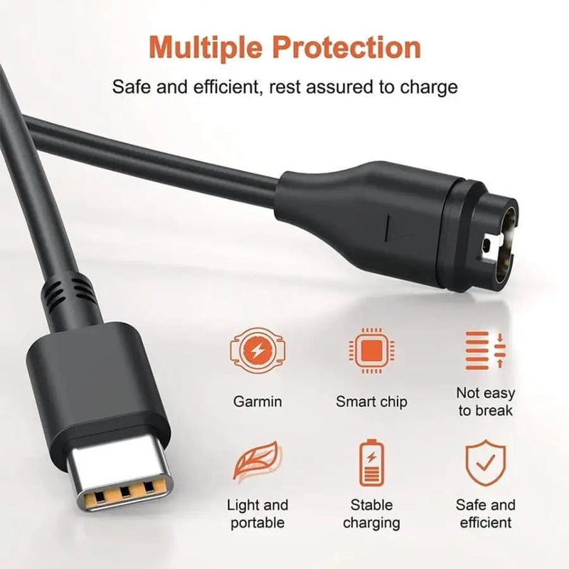 That Watch Shop Chargers Watch Charger for Garmin Type C Watch Charger for Garmin Type C