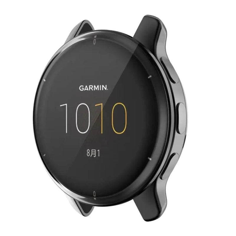 That Watch Shop Watch case Protective Case for Garmin Venu 2 Plus (Black) Protective Case for Garmin Venu 2 Plus (Black)