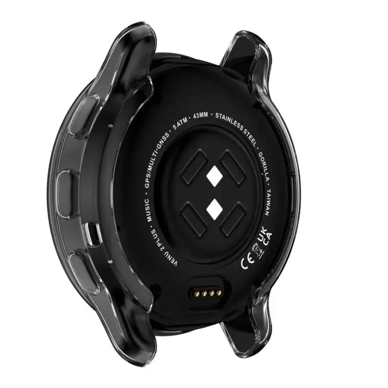 Habicare Watch case Protective Case for Garmin Venu 2 Plus (Clear) Protective Case for Garmin Venu 2 Plus (Clear)