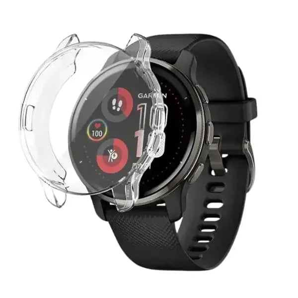 Habicare Watch case Protective Case for Garmin Venu 2 Plus (Clear) Protective Case for Garmin Venu 2 Plus (Clear)