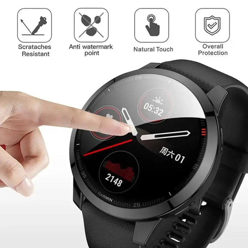 Habicare Watch case Protective Case for Garmin Venu 2 (Black) Protective Case for Garmin Venu 2 (Black)