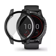 Habicare Watch case Protective Case for Garmin Venu 2S (Black) Protective Case for Garmin Venu 2S (Black)