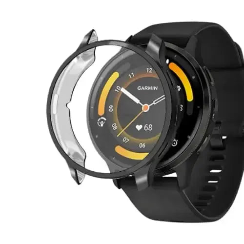 Habicare Watch case Protective Case for Garmin Venu 3S (Black) Protective Case for Garmin Venu 3S (Black)