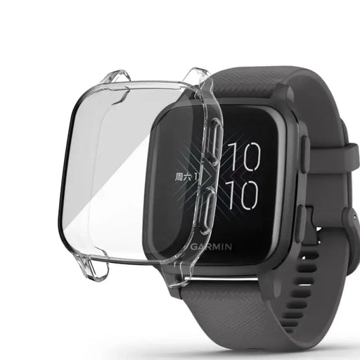 Habicare Watch case Protective Case for Garmin Venu Sq Series (Clear) Protective Case for Garmin Venu Sq Series (Clear)