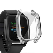 Habicare Watch case Protective Case for Garmin Venu Sq Series (Clear) Protective Case for Garmin Venu Sq Series (Clear)