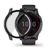 Habicare Watch case Protective Case for Garmin Vivoactive 4 (Black) Protective Case for Garmin Vivoactive 4 (Black)