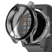 Habicare Watch case Protective Case for Garmin Vivoactive 4 (Black) Protective Case for Garmin Vivoactive 4 (Black)