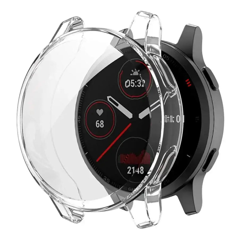 Habicare Watch case Protective Case for Garmin Vivoactive 4 (Clear) Protective Case for Garmin Vivoactive 4 (Clear)