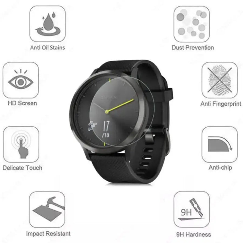 Screen Protectors for Garmin Vivomove HR (Pack of 5) – view 2