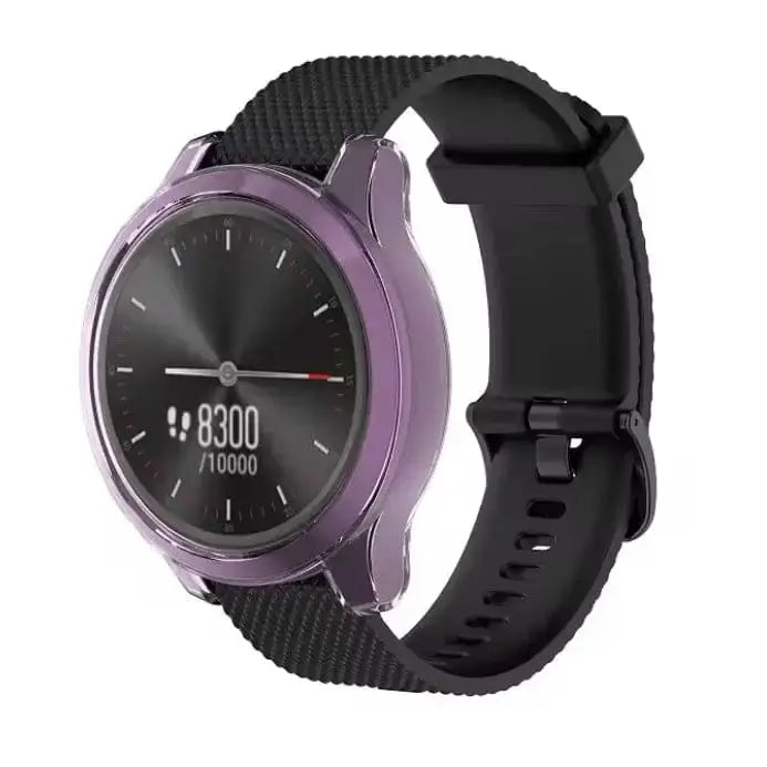 Habicare Watch case Protective Case for Garmin Vivomove Luxe (Purple) Protective Case for Garmin Vivomove Luxe (Purple)