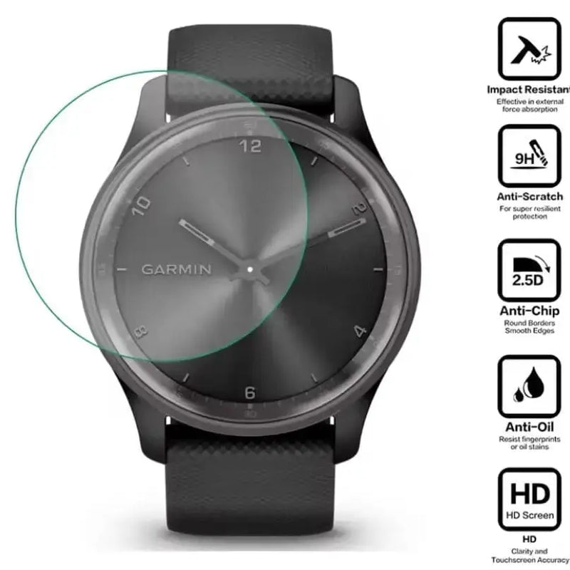 Screen Protectors for Garmin Vivomove Trend (Pack of 5) – view 2