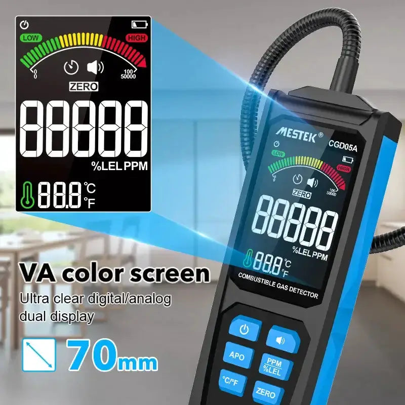 Habicare HBC Gas Leak Detector 0–50000PPM Gas Leak Detector 0–50000PPM