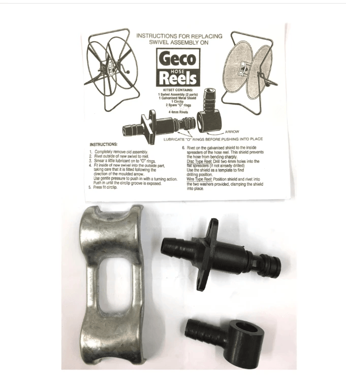 Geco garden tools Geco Hose Reel Spare Gland Fitting Replacement Part DIY Geco Hose Reel Spare Gland Fitting Replacement Part