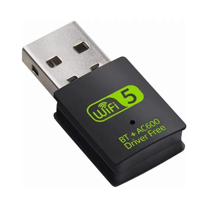 salelink.co.nz Unbranded 2 in 1 USB Bluetooth 5.0 WiFi Dongle Receiver Adapter 2 In 1 USB Bluetooth 5.0 WiFi Dongle AC600