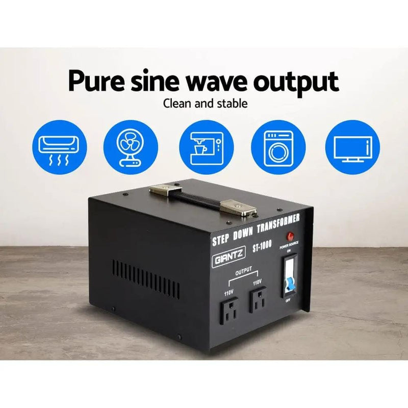 Giantz 1000 Watt Step Down Transformer – view 5
