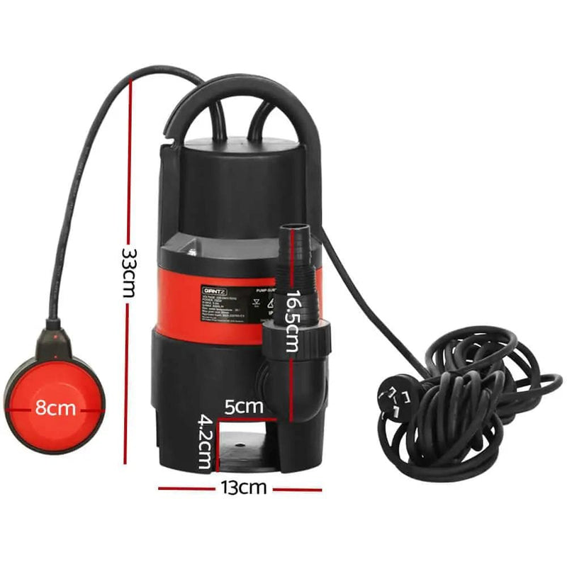 Giantz 750W Water Pump Dirty Submersible Sump Swim Pool Flooding Pond Clean – view 2