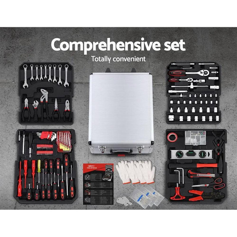 Giantz 786pcs Tool Kit Trolley Case Mechanics Box Toolbox Portable DIY Set – view 6