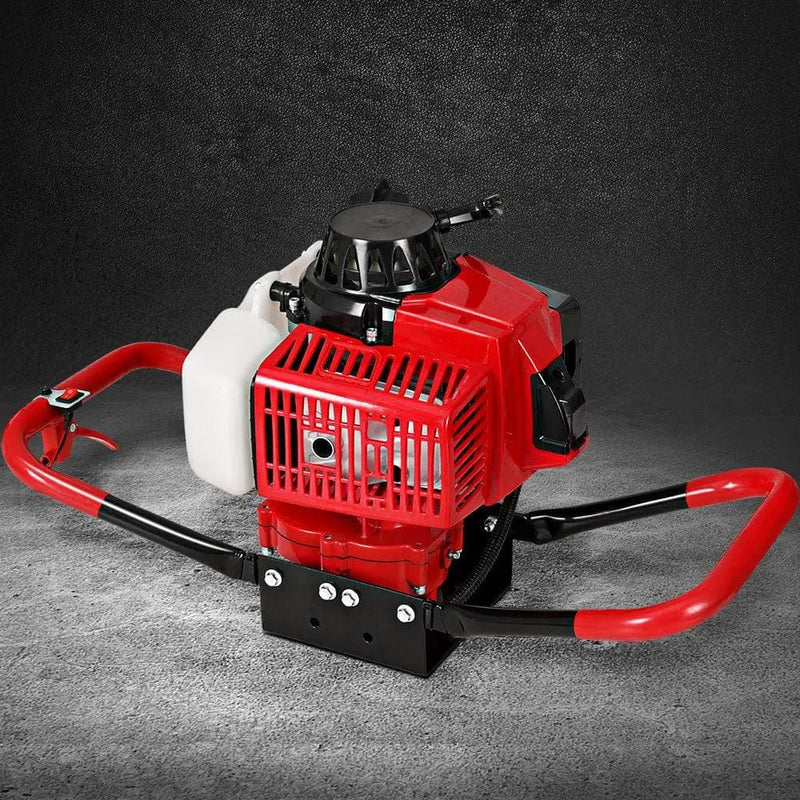 Giantz 80CC Petrol Post Hole Digger Motor Only Engine Red – view 7