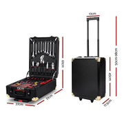 Giantz 816pcs Tool Kit Trolley Case Mechanics Box Toolbox Portable DIY Set – view 2