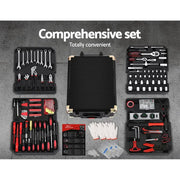 Giantz 816pcs Tool Kit Trolley Case Mechanics Box Toolbox Portable DIY Set – view 6