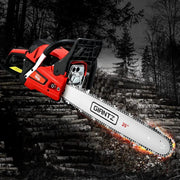 Giantz Chainsaw Petrol 52CC 20" Bar Commercial E-Start Pruning Chain Saw – view 8