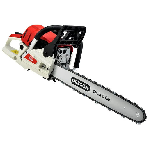 Giantz Chainsaw Petrol 52CC 20" Oregon Bar Commercial E-Start Pruning Chain Saw – view 1