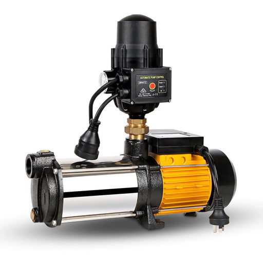 Giantz Garden Water Pump High Pressure 2000W 4-Stage Tank Irrigation Black – view 1
