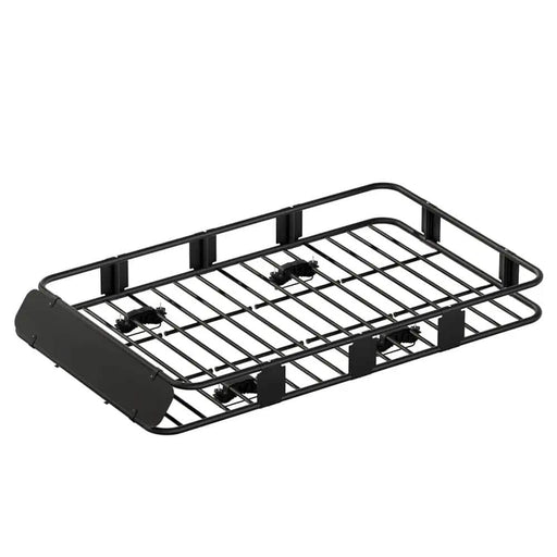 SportZone.co.nz Auto Accessories > Auto Accessories Others > Cross Bar Giantz Universal Car Roof Rack Basket Luggage Vehicle Cargo Carrier 160cm Black Giantz Universal Car Roof Rack Basket Luggage Vehicle Cargo Carrier 160cm Black
