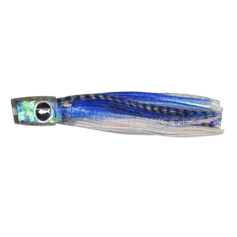 Gillies Bluewater Trolling Skirt Bluewater Skirt 10" Plunger Bl/Blk/Silv Bluewater Skirt 10 Inch Plunger Lure Gillies