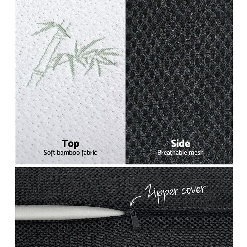 SportZone.co.nz Furniture > Mattresses Giselle Bedding Foldable Mattress Folding Foam Sofa Bed Mat Bamboo Giselle Bedding Foldable Mattress Folding Foam Sofa Bed Mat Bamboo
