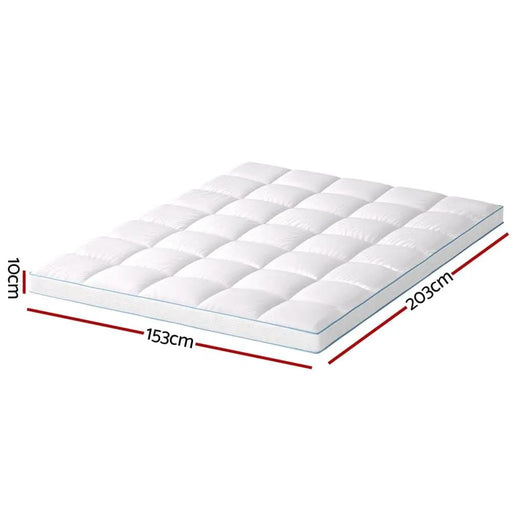 SportZone.co.nz Furniture > Mattresses > Mattress Toppers Giselle Bedding Mattress Topper Pillowtop Bamboo 10cm Queen Giselle Bedding Mattress Topper Pillowtop Bamboo 10cm Queen